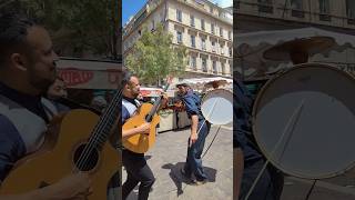 BomboDiablo y la Flor del Romero en Marsella 🇫🇷 interpretando Los Mestizos Familia Bombo Trio [upl. by Adniroc]