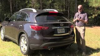 2014 Infiniti QX70 brief overview SE 2 EP 36 [upl. by Noelle]