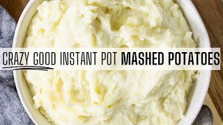 Instant Pot Mashed Potato Recipe [upl. by Martens]