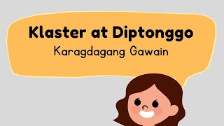 Klaster o Kambal Katinig at Diptonggo Gawain  WikiFilipino [upl. by Arbba221]