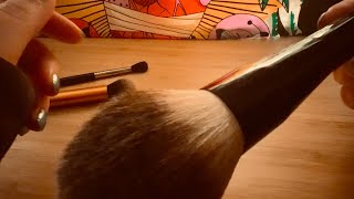 Close Up Brushing • Shhhh amp Tktktk amp Okay Sounds • ASMR [upl. by Rimola]