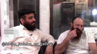 Leviim Judaica Art Gallery Moshe Frank Interviews Drug Dealer turned Chossid Hershey Gurfinkel [upl. by Spencer]