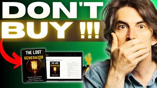 THE LOST GENERATOR ❌ HONEST REVIEW ❌ THE LOST GENERATOR EDISON  THE LOST GENERATOR REVIEWS [upl. by Surbeck144]