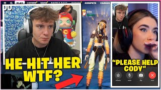 CLIX FREAKS OUT Reacting To SOMMERSET Getting ABUSED By Her Boyfriend On STREAM Fortnite Moments [upl. by Graaf422]