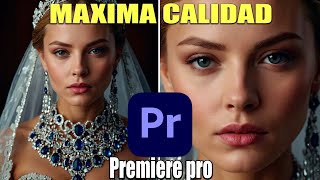 Como exportar con la máxima calidad en Premiere Pro [upl. by Adnofal]