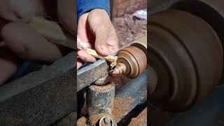 copper woodturner woodturnerlathe wood woodturning automobile woodworking [upl. by Akimihs]