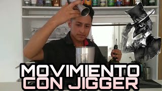 🔥COMO HACER UN Movimiento basico de flair con jigger EXPLICADO paso a paso 🍸💥 [upl. by Ainniz]