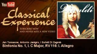 Antonio Vivaldi  Sinfonia No 1 I C Major RV 116 I Allegro  ClassicalExperience [upl. by Margot136]