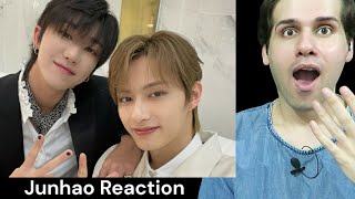 Junhao Moments  The8 and Jun being each others Ride or Die Seventeen  svt Reaction [upl. by Haidadej]