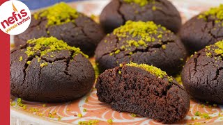 BROWNIE TADINDA 🤤 KAKAOLU ISLAK KURABİYE TARİFİ [upl. by Ermey]