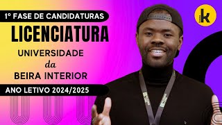 Candidaturas Disponíveis  Universidade da Beira Interior [upl. by Conway]