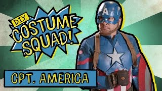 Make Captain Americas Suit amp Shield  DIY Costume Squad [upl. by Yma]