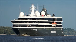 WORLD VOYAGER  the awesome sturdy ship horn of the nicko cruises cruise ship  4KQualityVideo [upl. by Merle]