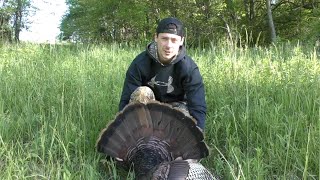 Illinois Spring 2024 Turkey Hunt  FIRST GOBBLER DOWN [upl. by Aramoj]