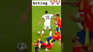 100 acting in football history 🤡 shorts football reaction [upl. by Renard]