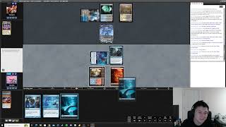 Izzet Wizards 8 Delver VS Goryos Vengeance  MTGO Modern League [upl. by Lili]