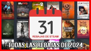 TODAS las FECHAS de las REBAJAS de STEAM en 2024 [upl. by Silva]