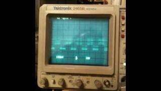 tektronix 2465b with vertical adjustment issues [upl. by Ebonee674]