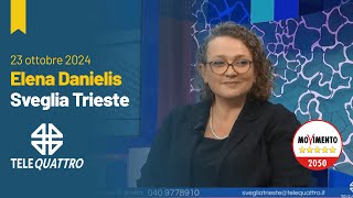 Elena Danielis ospite a Sveglia Trieste  23102024 [upl. by Jonah]