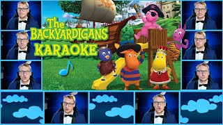 Castaways KARAOKE Lyric Video  The Backyardigans Acapella Cover [upl. by Lennej867]