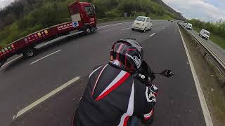 Onboard SUZUKI RG500  First ride 2024 [upl. by Leuqer843]