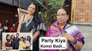 Ankita Lokhandes Saas React On Vicky Jain Party After Evicted From BB17 In Front Of Ankita Mother [upl. by Sumedocin]