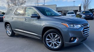 2021 Chevrolet Traverse High Country AWD Test Drive amp Review [upl. by Troth]