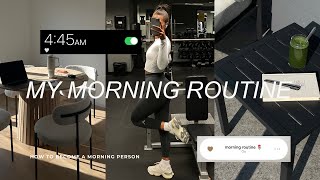 5AM REALISTIC MORNING ROUTINE  early morning hacks healthy habits  staying motivated from home [upl. by Letizia844]