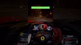 FERRARI NO TUDO Q DA  ferrari supercars carros shorts [upl. by Neelie]