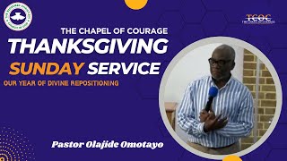 ThanksGiving Sunday Service  Pastor Olajide Omotayo [upl. by Amoeji]