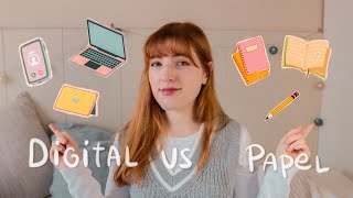 ¿Digital o Papel¿Cuál es mejor para estudiar y trabajar [upl. by Mou]