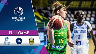 Basket Landes v Sopron Basket  Full Game  EuroLeague Women 202021 [upl. by Osrit378]