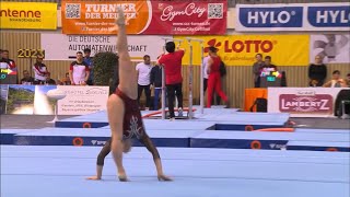 Manila Esposito ITA FX EF 2023 🥈 Cottbus World Cup Event Finals [upl. by Lovering493]