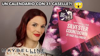 NIENTE MALE DEVO DIRE 😍 CALENDARIO MAYBELLINE 2023 🎁🎄 [upl. by Andromede611]