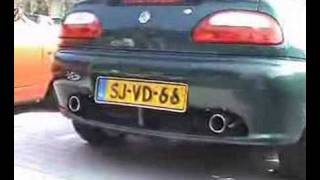 MGF Exhaust Test [upl. by Wehrle425]