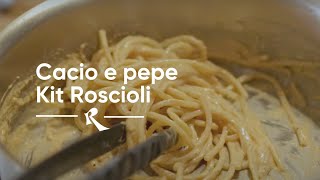 How to make Cacio e Pepe with Roscioli kit  la Ricetta [upl. by Debby]