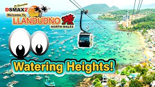 NORTH WALES NO 1 HOLIDAY LLANDUDNO LONGEST CABLE CAR RIDE tropical beach and pier llandudno [upl. by Halimak832]