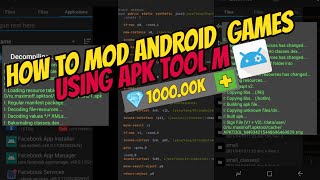 How to mod android games using APKTOOL M [upl. by Grunberg44]