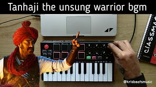 Tanhaji  The Unsung Warrior  BGM Cover amp Ringtone by krisbeats [upl. by Macilroy]