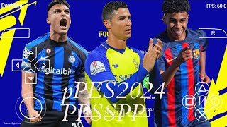 COMMENT TÉLÉCHARGER PES 2024 PPSSPP [upl. by Mariya869]