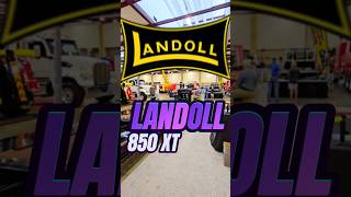 Landoll 850XT extendable trailer at the Tennessee tow show trucking [upl. by Akedijn]