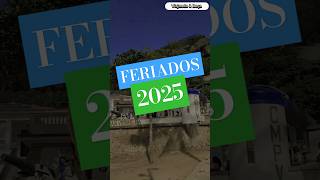 Feriados em 2025 programese feriados 2025 [upl. by Suidualc]