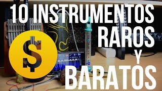 Los 10 Instrumentos más RAROS y BARATOS del mundo el mejor regalo de cumpleaños  Pablo Abarca [upl. by Lupee939]