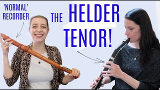 2 How to play tenor recorder  Unboxing Aulos A211 E tenor recorder and assembling [upl. by Bessie]