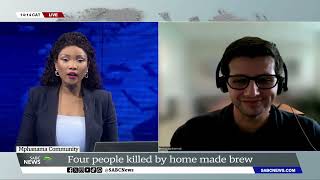 Mphanama Deaths  Dangers of consuming home made brew with methylated spirits Dr Kobus Pretorius [upl. by Onitsuj105]