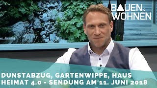 Gartenspielzeug basteln Lüftungssysteme Muldenlüfter Heimat 40  Sendung am 1162018 [upl. by Kinelski]