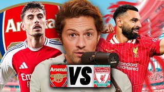 Arsenal vs Liverpool PREVIEW ft arsenalpodcast [upl. by December]