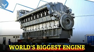 World Biggest Engines  A Closer Look [upl. by Ahsiekam257]