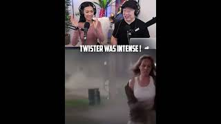 Twister Trailer Reaction Shorts [upl. by Yadahs]