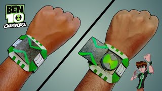 How to make ben 10 Omniverse omnitrixvery easy to make [upl. by Enimajneb]